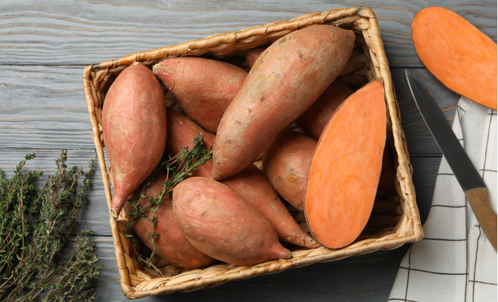 South Korean researchers are studying the anti-inflammatory and anti-diabetic effects of sweet potatoes. ©Getty Images 