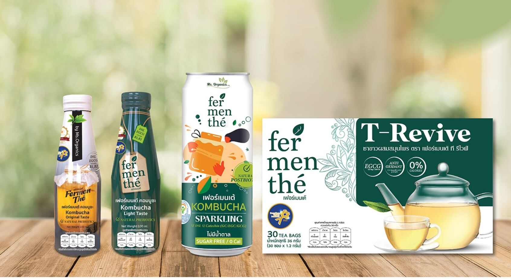 Fermenthe fermented tea and kombucha beverages