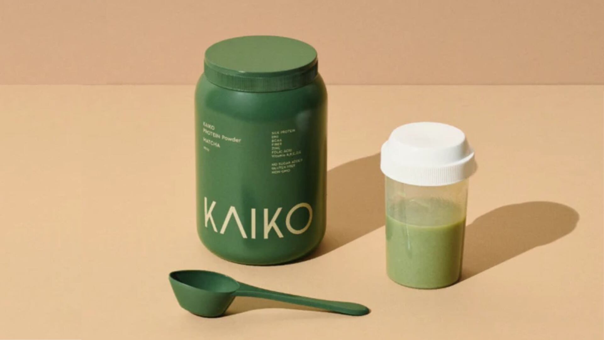 Kaiko's protein powder contains functional nutrients that could help with regulating blood sugar levels and digestive health.