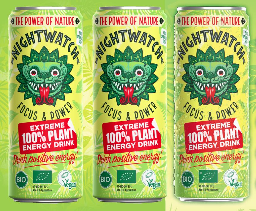 Clean power: Nightwatch energy drink highlights all-natural ingredients for ‘new generation’ of plant-based consumers