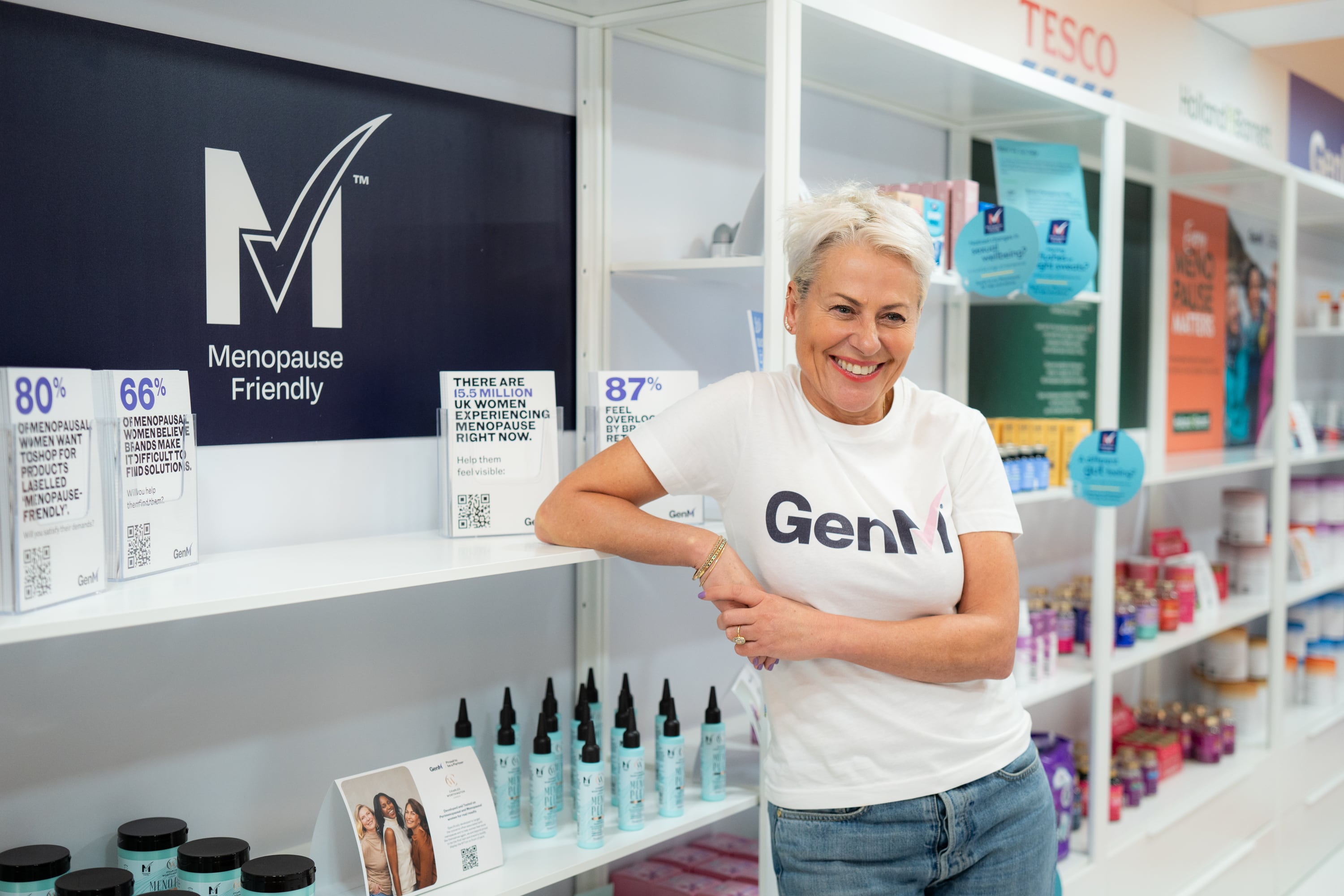 GenM founder and CEO Heather Jackson is the creator of the 'MTick' certification program for women menopause-friendly products.