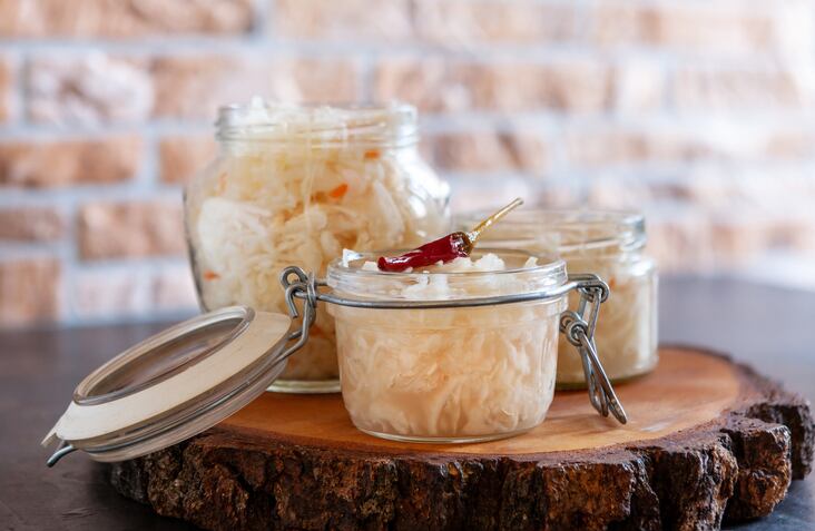 One of the new launches from Miiiome is fermented cabbage.