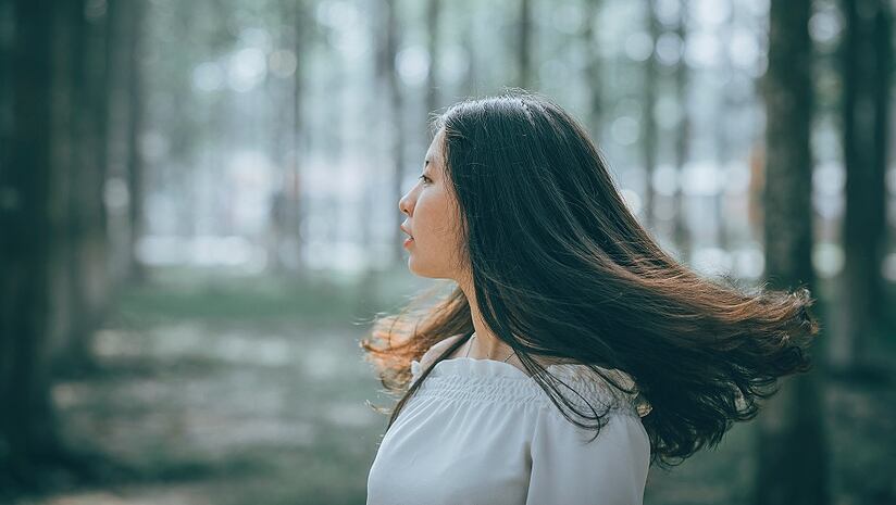 The shampoo improved hair thickness and density. GettyImages