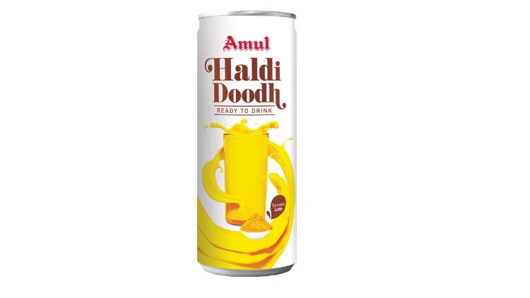Amul's turmeric latte