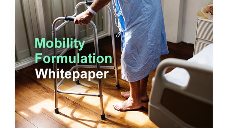 Formulating for healthy ageing & sarcopenia (age-related muscle atrophy): Maintaining mobility and independence as we age.