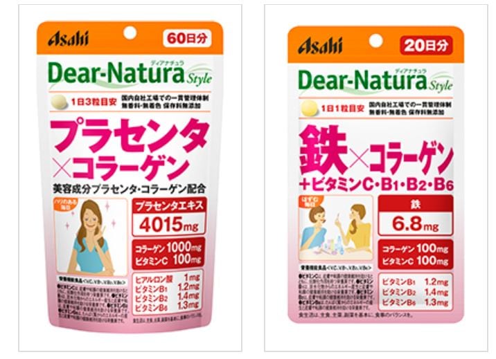 Asahi Group adds two new beauty supplements to rapidly growing Dear-Natura brand