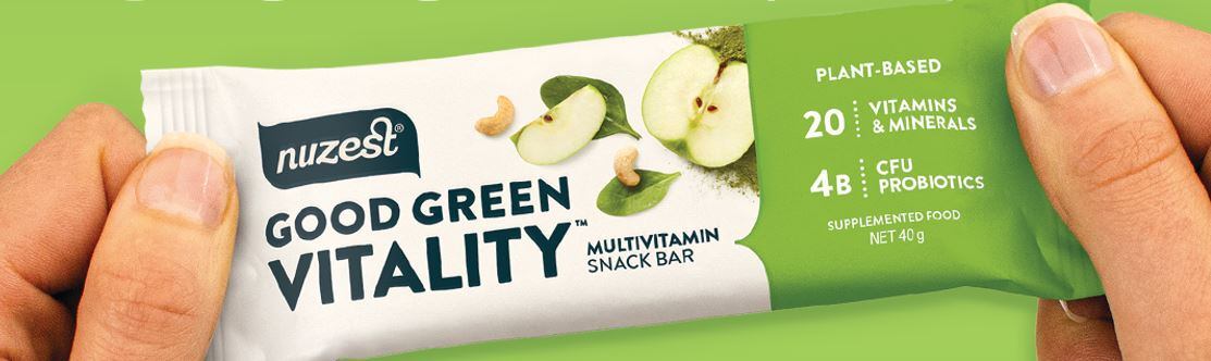 From supplements to snacks: Australia’s Nuzest goes global with Good Green Vitality multivitamin bar