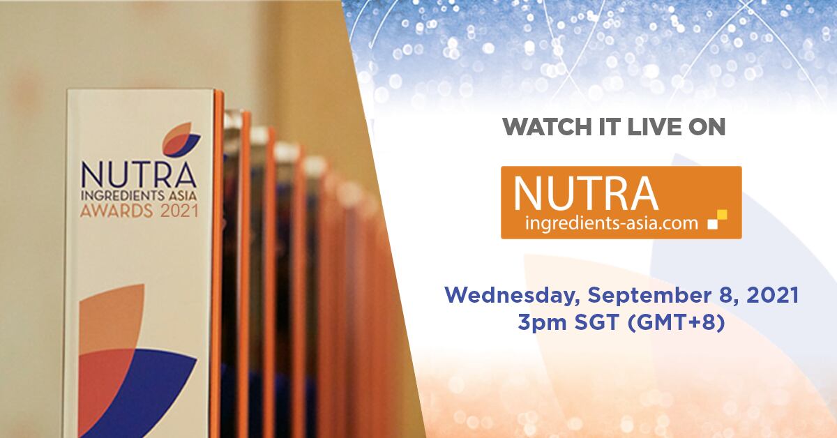 NutraIngredients-Asia Awards: The shortlist for the 2021 event is revealed!