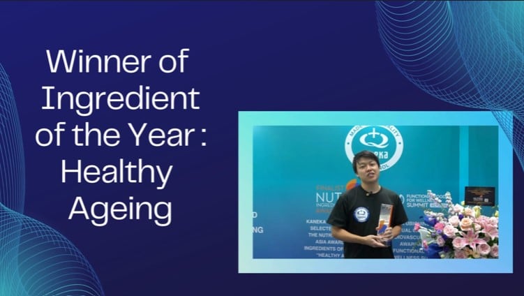 NutraIngredients-Asia Awards 2024 winner Kaneka breaks down the importance of ubiquinol in the healthy ageing process