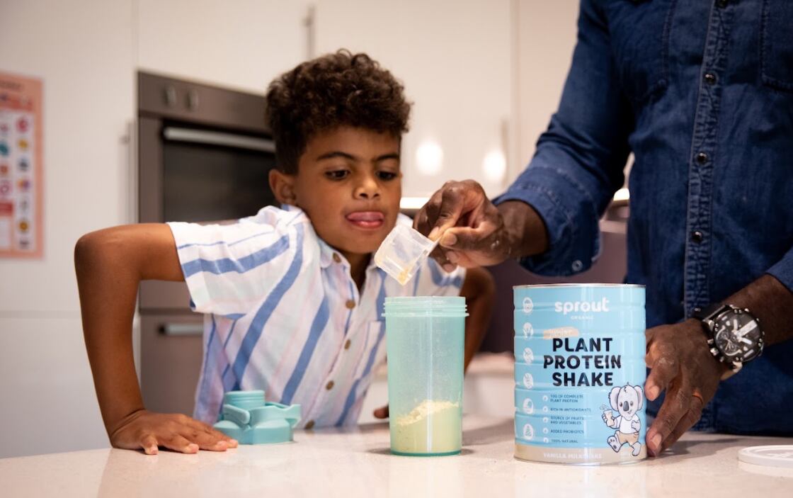 Shaking it up: Pre-sales of Sprout Organic’s latest kids plant protein shake surge