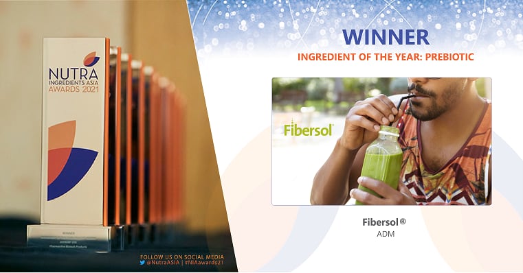 Prebiotic ingredient of the year: Fibersol® by ADM