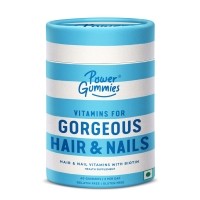 Power Gummies Gorgeous Hair & Nails Front image