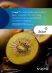 Livaux™ - Microbiome Balance with NZ gold kiwifruit