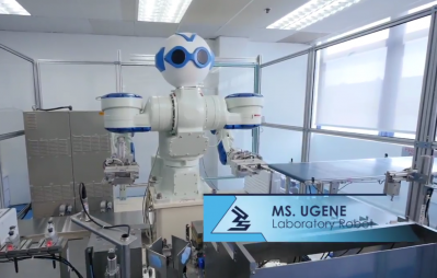 Ms Ugene can process three sets of microbiological tests on TCM and food products in 14 minutes.