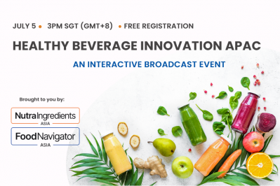 Healthy Beverage Innovation broadcast: Join Dole, Asahi, Remedy and more at our FREE interactive digital event