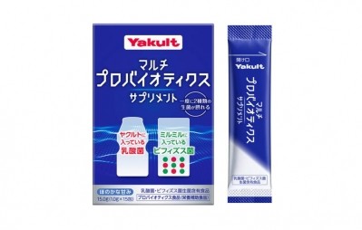 The new multi-probiotic supplement contains two of its exclusive probiotic strains, its lactic acid bacteria (Lactobacillus casei strain Shirota) and bifidobacteria (Bifidobacterium breve strain Yakult) ©Yakult