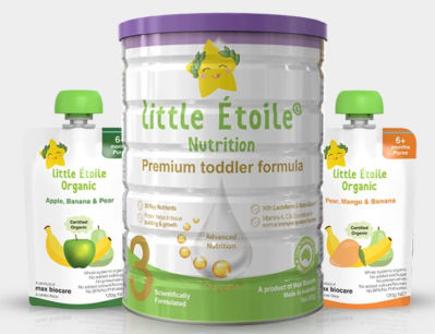 The formulas are made from 100% Australian grass-fed cow’s milk, without added sugar and are compliant with Codex regulations. ©Little Étoile