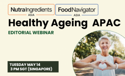 Healthy ageing webinar to explore opportunities for innovative nutraceuticals 