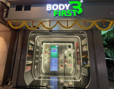 BodyFirst has opened its first brick-and-mortar store in Peddar Road, Mumbai. ©BodyFirst