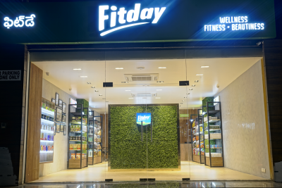 Fitday has three retail stores in Hyderabad. ©Fitday 
