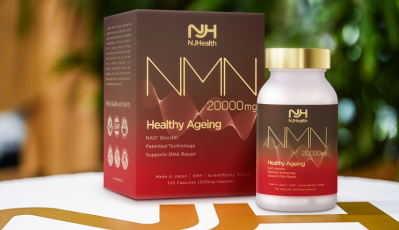 NJHealth's first supplement launched is a NMN product for healthy ageing. ©NJHealth