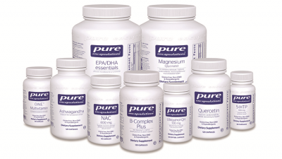 The range of Pure Encapsulations products available in China.   © Nestle Health Science China
