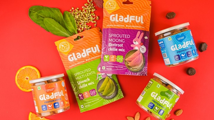 Packing tradition in convenience: India’s Gladful on family-friendly formats to address India’s protein deficiency problem © Gladful