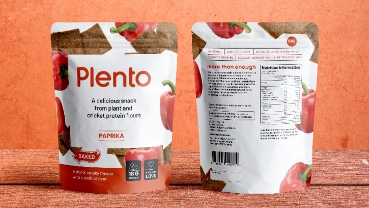 Plento claims to be the first to combine plant-based and insect protein to leverage the benefits of both. ©Plento
