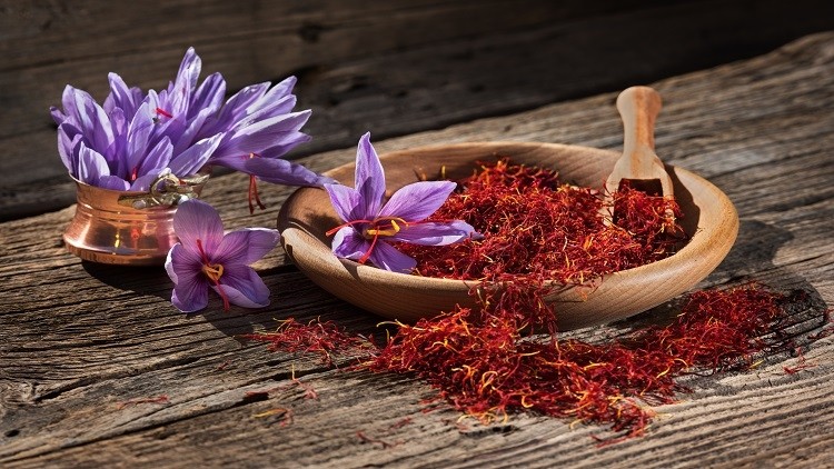 Indian researchers found that the stigma of saffron flowers contain ingredients that can delay the onset of Alzheimer’s disease. ©Getty Images