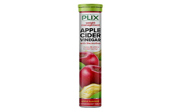 India’s supplement firm The Plant Fix has launched an apple cider vinegar effervescent tablet product. ©The Plant Fix