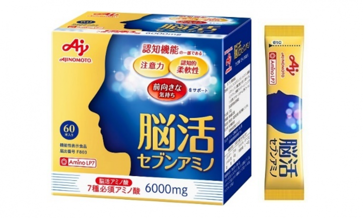 中高年の記憶力アップ：日本の味の素がRCTに基づく認知機能低下のための　アミノ酸サプリメントを発売