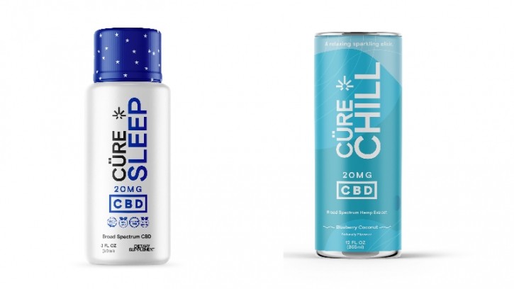 New York-based CURE aims to launch its range of CBD-focused functional beverages and dietary supplements in Japan by April. ©CURE