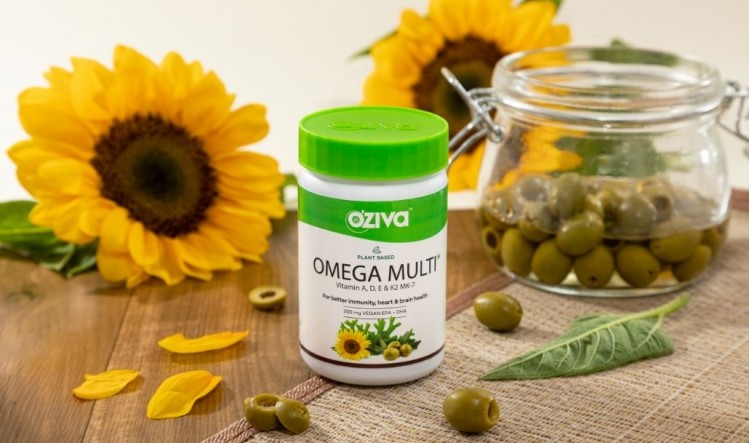 OZiva launched India's first plant-based omega-3 multivitamin supplement ©OZiva