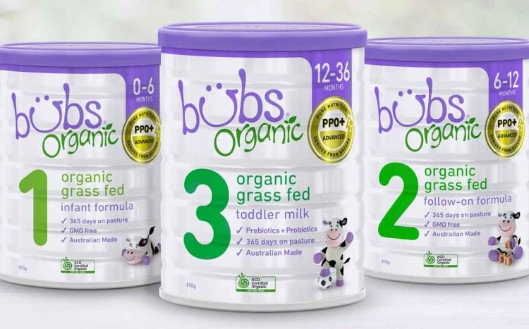 The premium range of Australian-made formula will consist of stage 1 infant formula, stage 2 follow-on formula and stage 3 toddler formula.