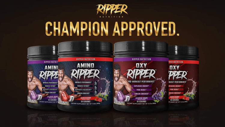 The pre-workout Oxy Ripper and post-workout Amino Ripper (each in two flavours), will be sold first in Hong Kong and China, followed by other Asian countries.