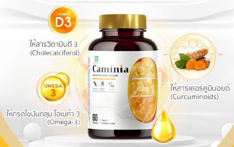 Caminia is formulated by researchers from Thailand's Mahidol University. © Orient Innovation 
