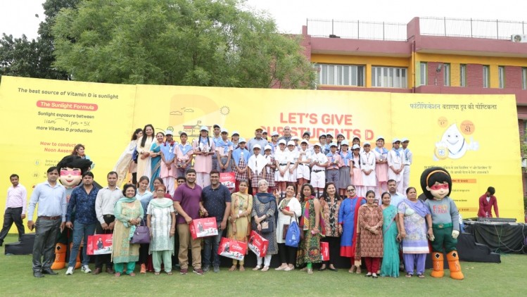 Project Dhoop's launch event, which was held in New Delhi, was attended by 600 schoolchildren.