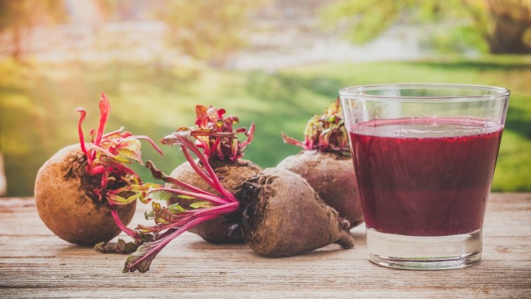 The consumption of beetroot juice has been said to produce ergogenic effects during exercise. ©Getty Images