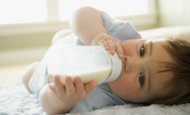 A five-year follow-up study by Danone found that infants who had fed on a novel milk formula reported body mass index and blood pressure measurements that were similar to breastfed infants.  ©Getty Images