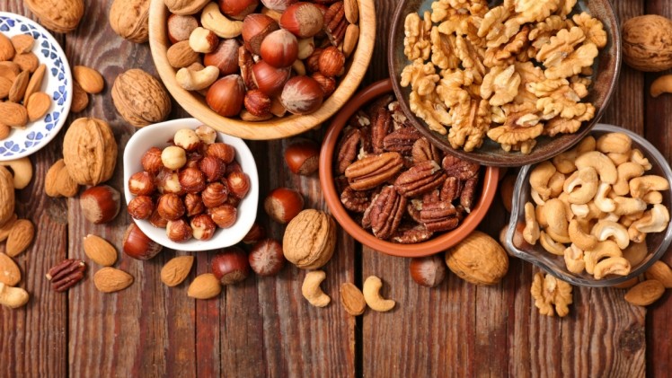Nuts have been said to provide numerous health benefits, including lower risk of heart disease. ©Getty Images