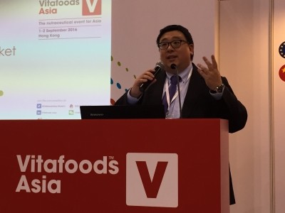 Fong delivered his assessment of the China market at Vitafoods in Hong Kong