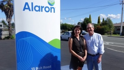 Alaron's Sara Ching and Carey Wernick, pictured when NutraIngredients-Asia visited their expanded premises in March.