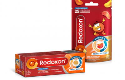 Bayer owns well-known vitamin brands such as Redoxon. 