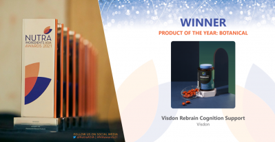 At the NutraIngredients-Asia Awards 2021, Visdon’s Rebrain supplement, a supplement for cognitive support in adults, emerged as the winner of the Product of the Year: Botanical. ©NutraIngredients-Asia