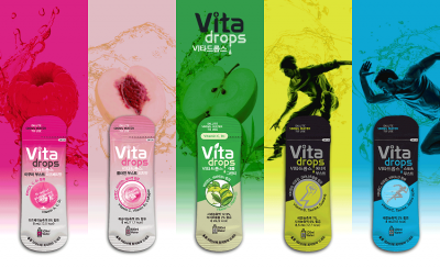 Supernaturals' Vitadrops is a range of liquid vitamin sachet products.  ©Supernaturals