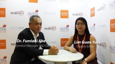 WATCH – NutraIngredients-Asia awards winner Morinaga Milk Industry eyes international probiotic expansion