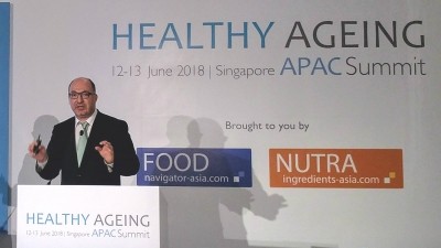 Dr Bejit Ideas was speaking at the very first Healthy Ageing APAC Summit, organised by NutraIngredients-Asia and FoodNavigator Asia in Singapore.