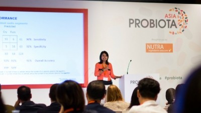 Puspita Roy from Danone Nutricia presenting at Probiota Asia 2018.